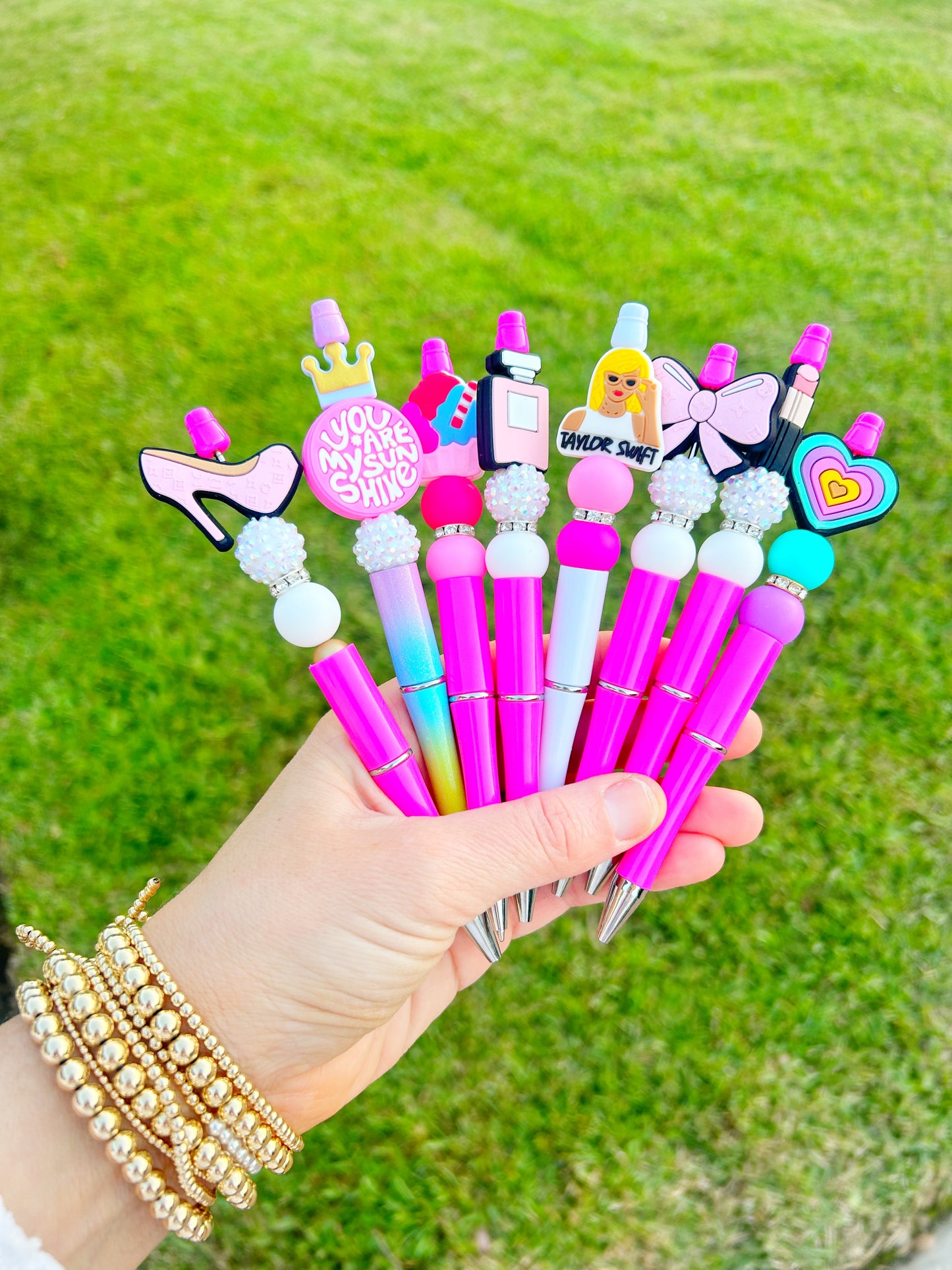 Beaded Pens: Girly Girl Collection