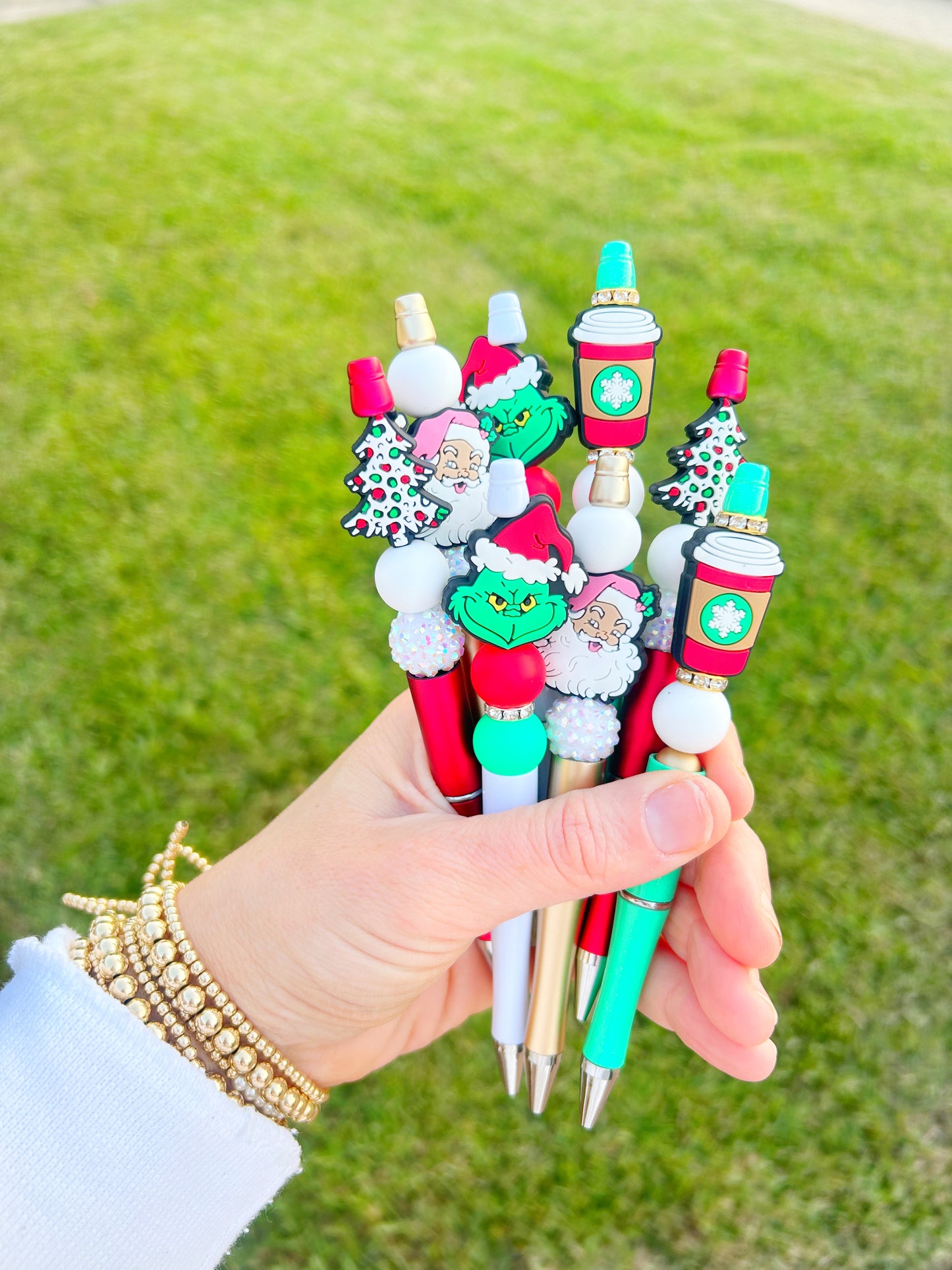 Beaded Pens: Christmas Collection