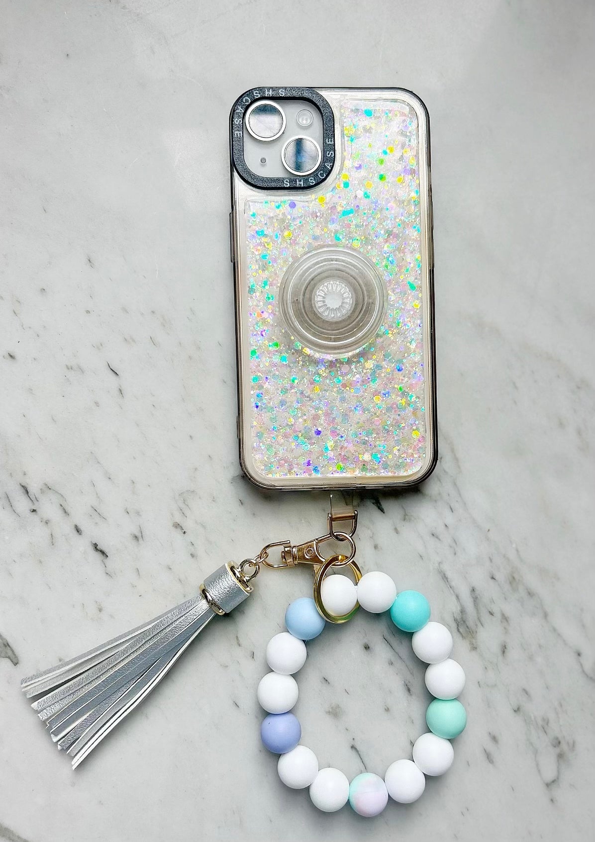 Phone Wristband Keychain: Mermaid