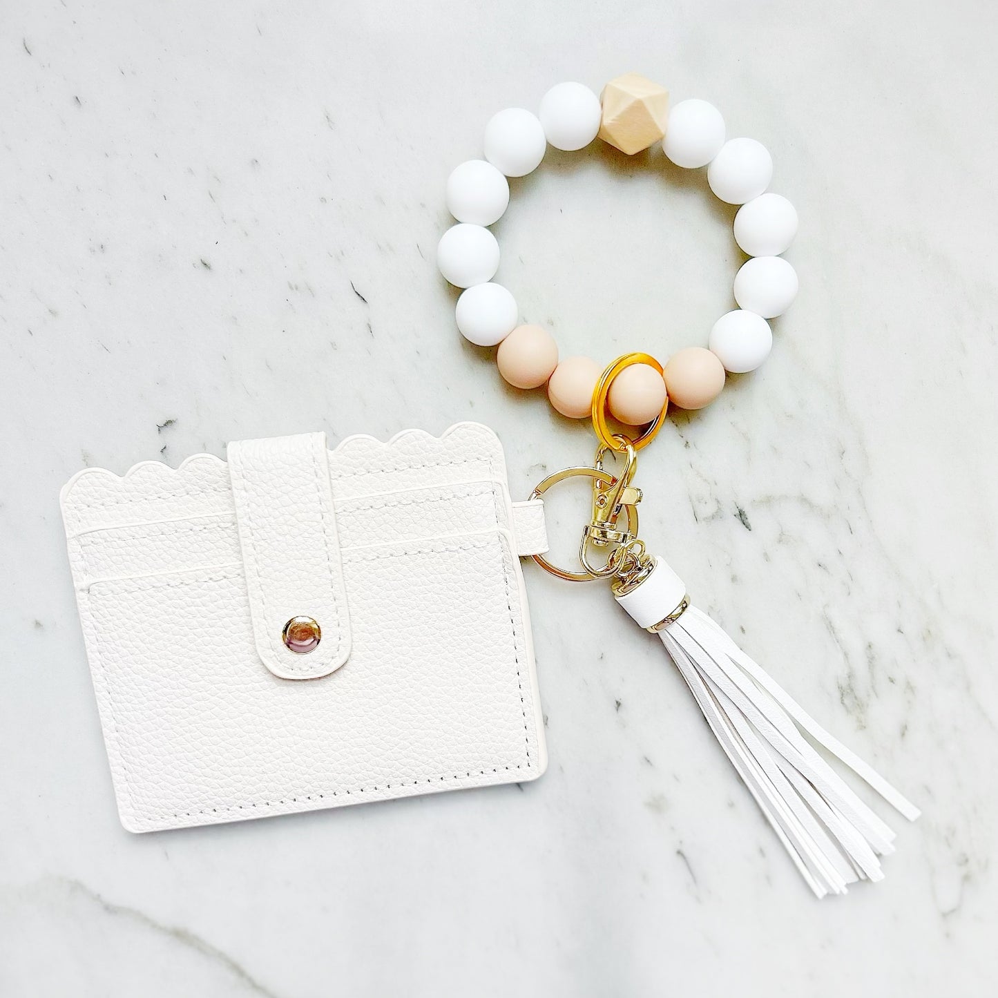 Boho Chic Wristband Keychain