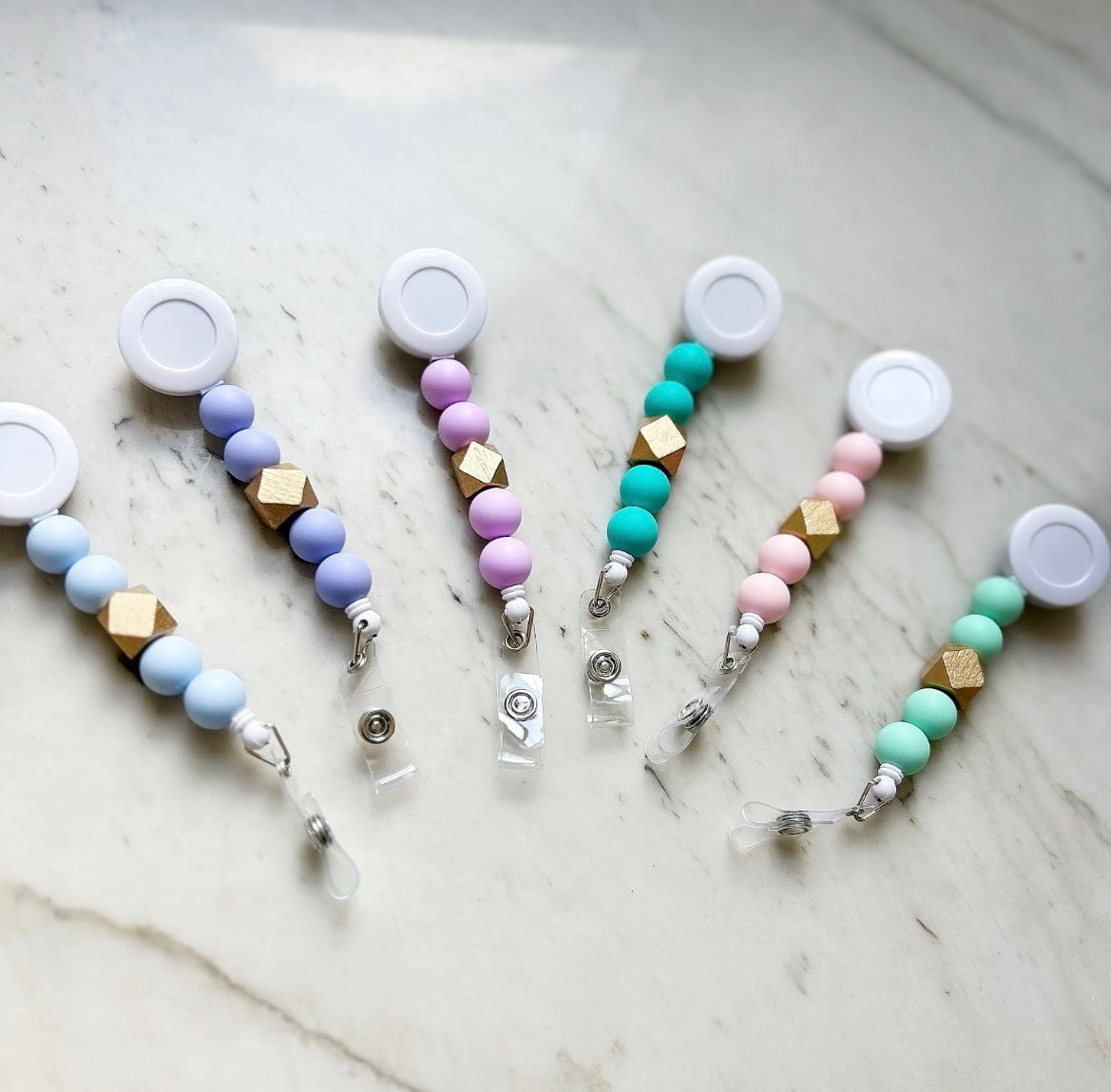 Solid Group: Periwinkle Badge Reel