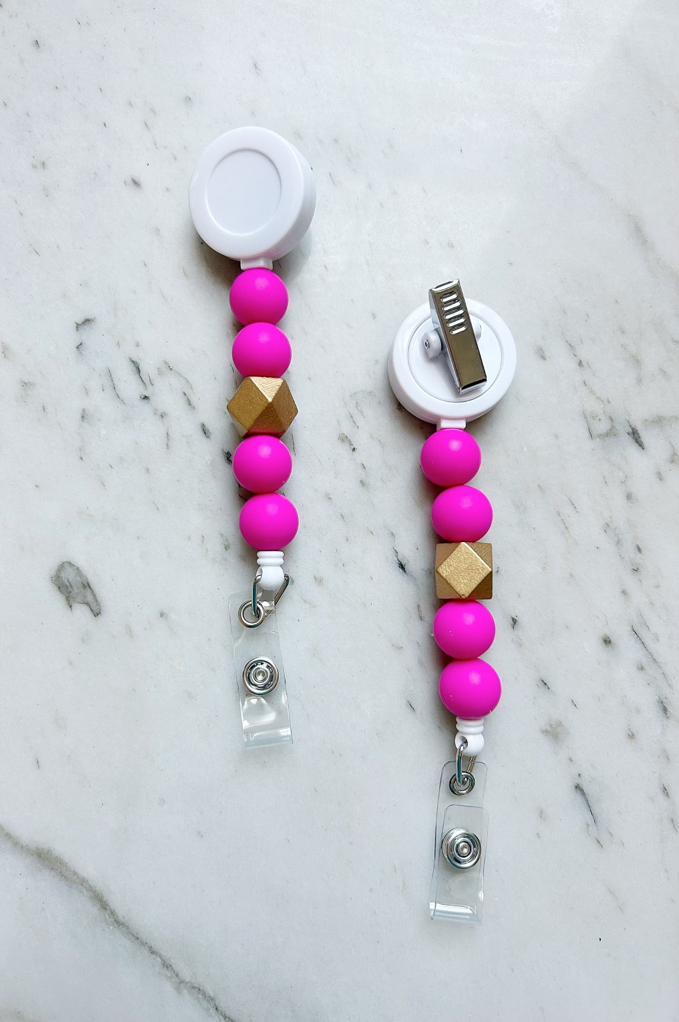 Solid Group: Fuchsia Badge Reel