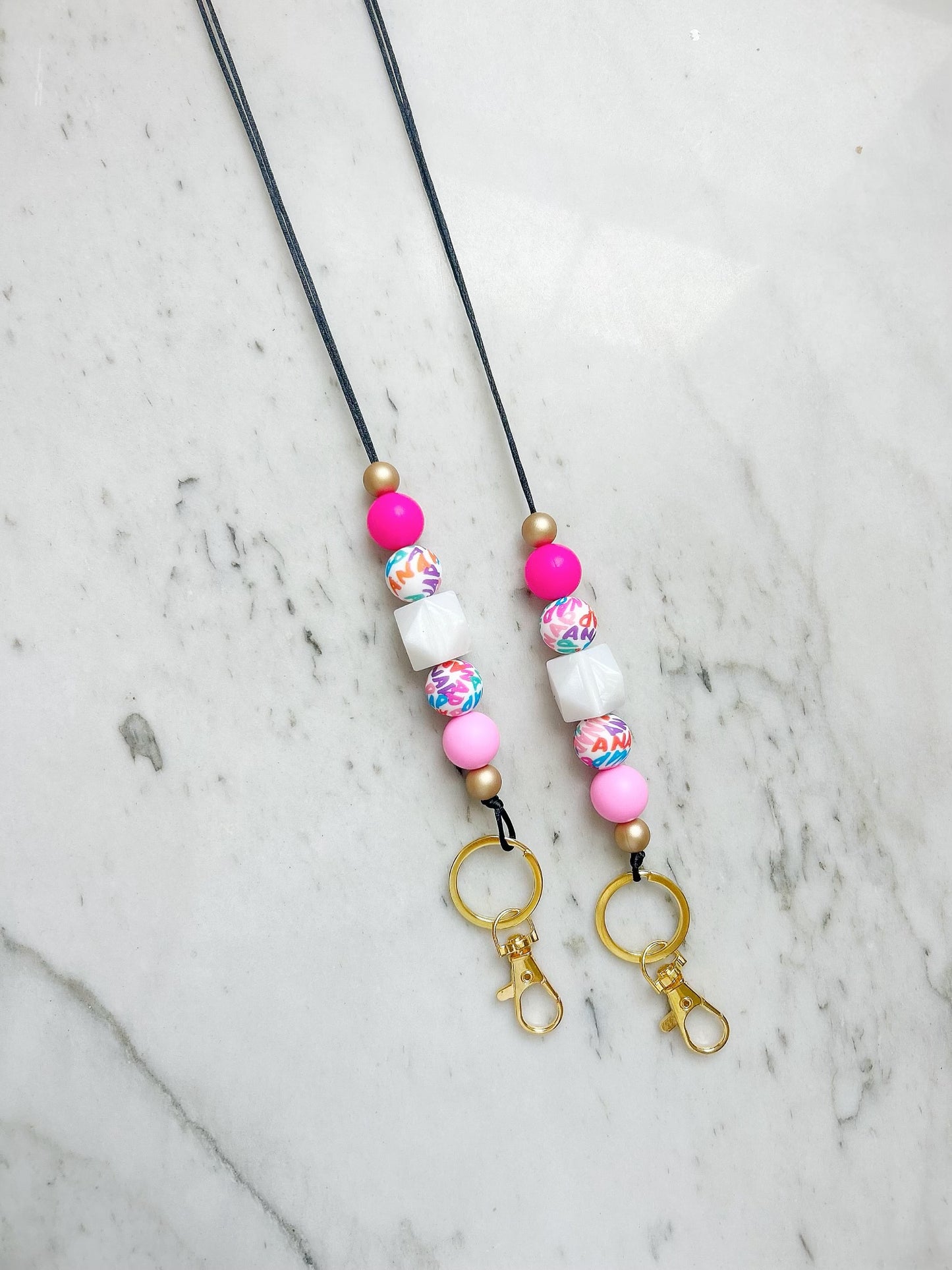 Alphabet Soup Lanyard