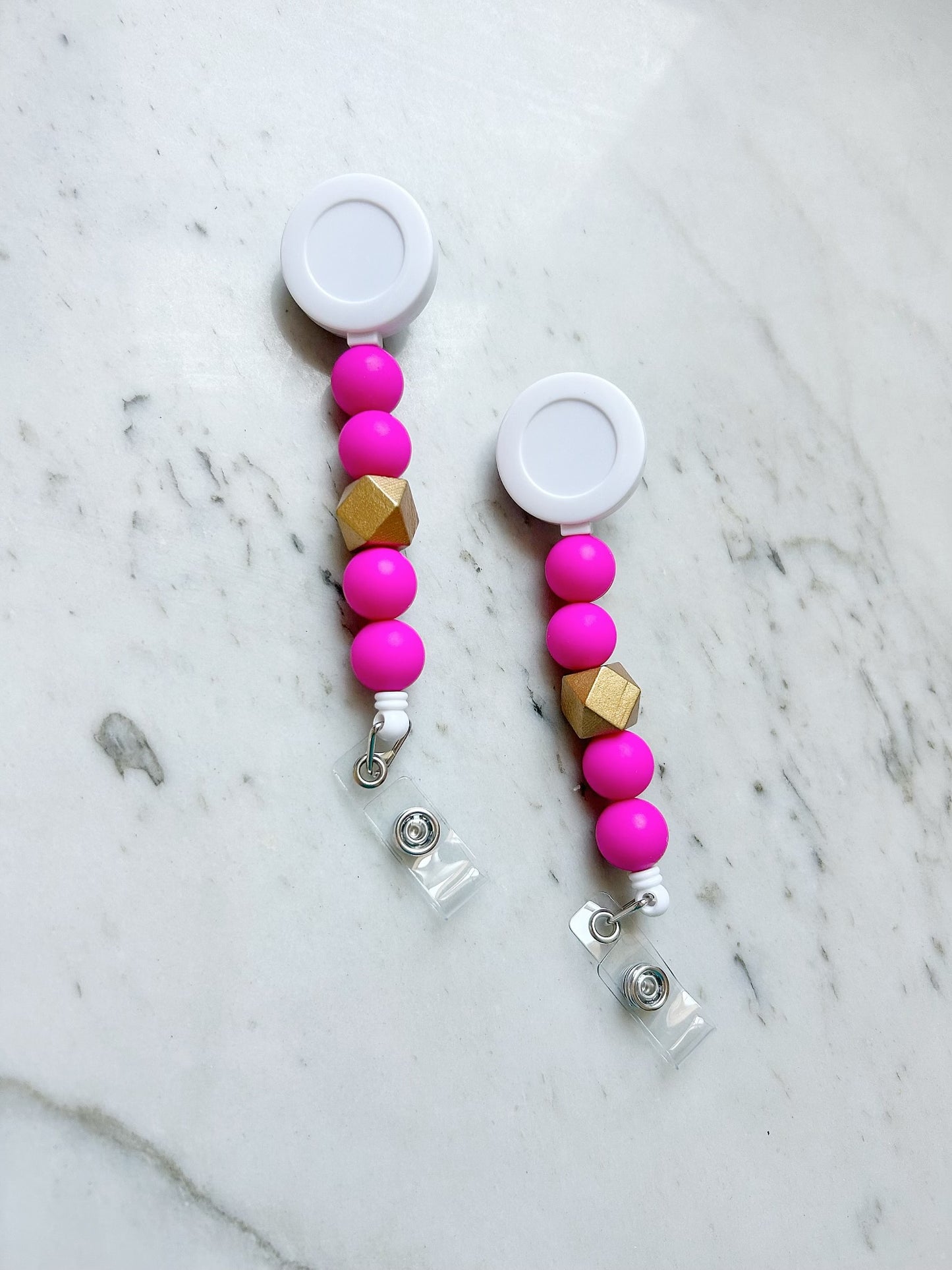 Solid Group: Fuchsia Badge Reel