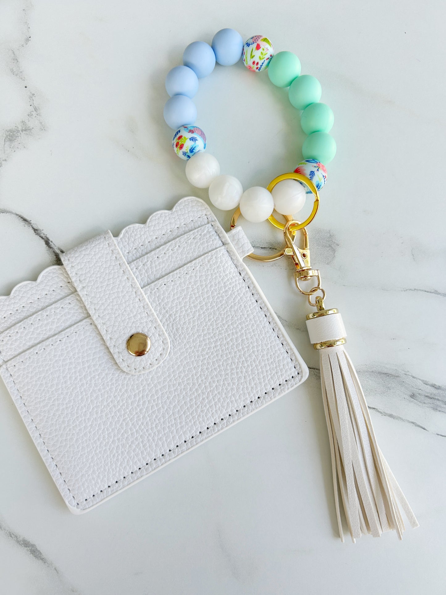 Garden Party Wristband Keychain