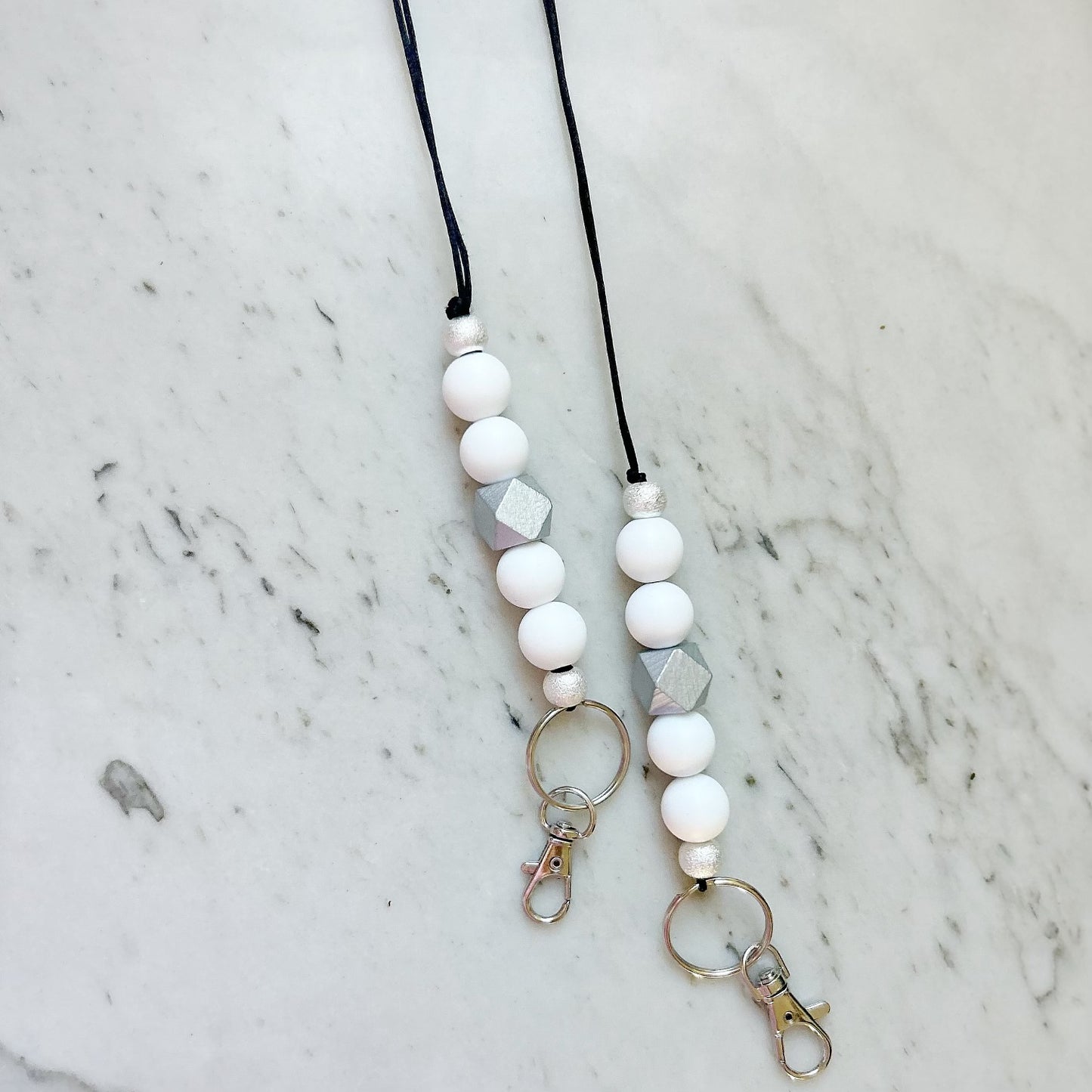 Classic Silver Lanyard