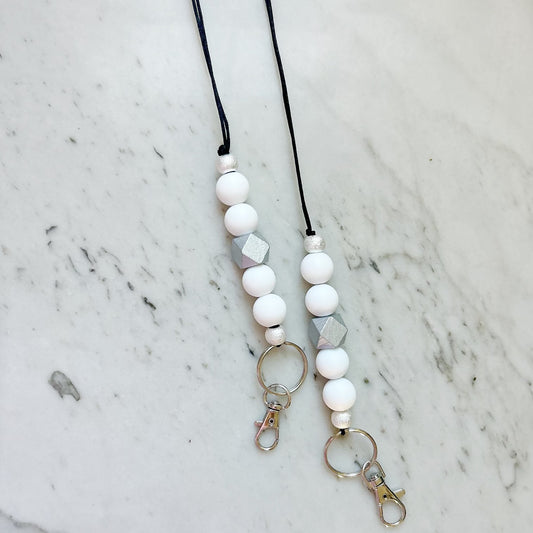 Classic Silver Lanyard