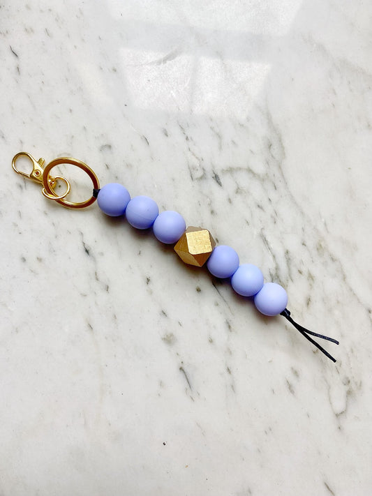 Periwinkle Solid Keychain