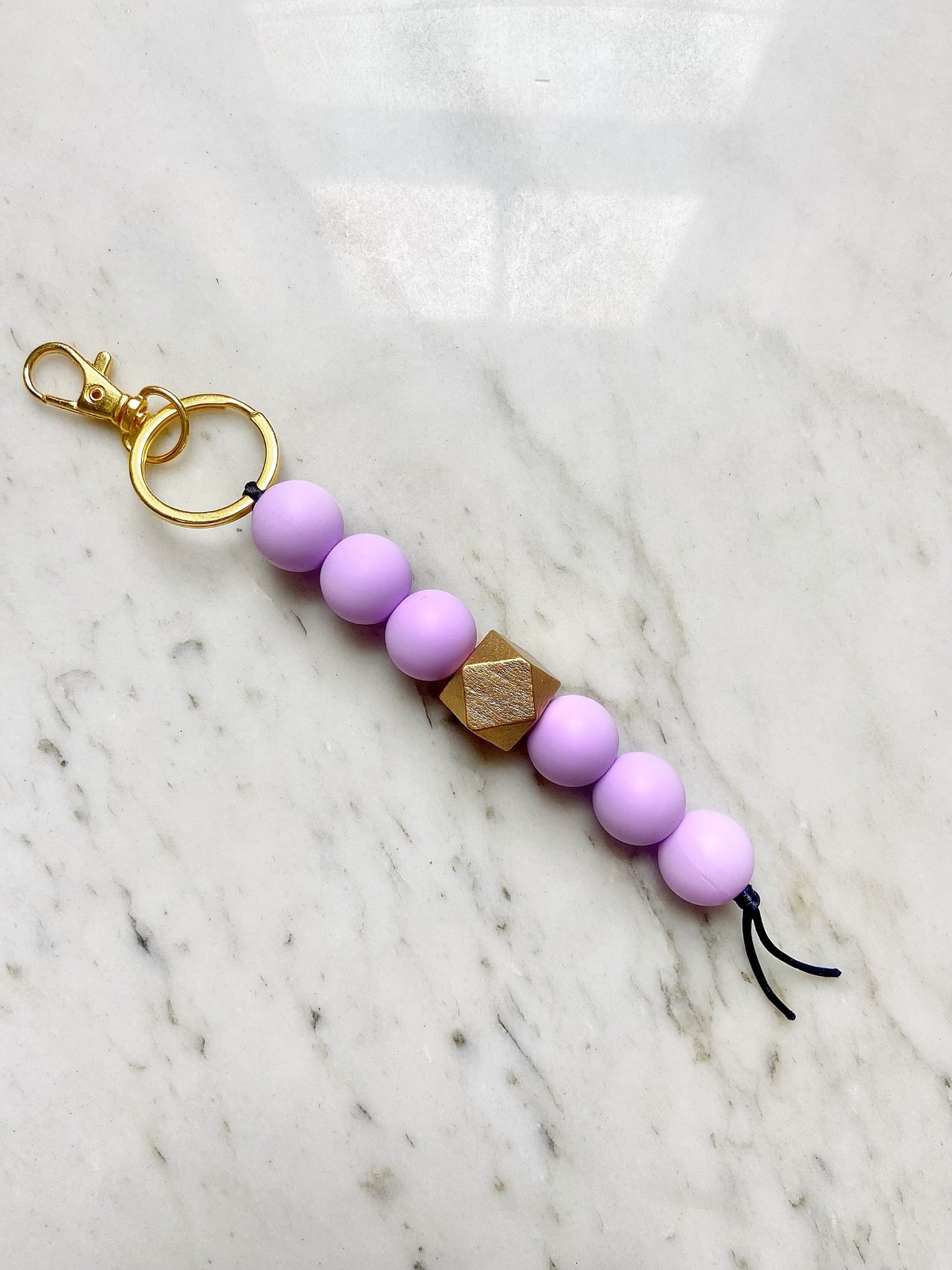 Lilac Solid Keychain