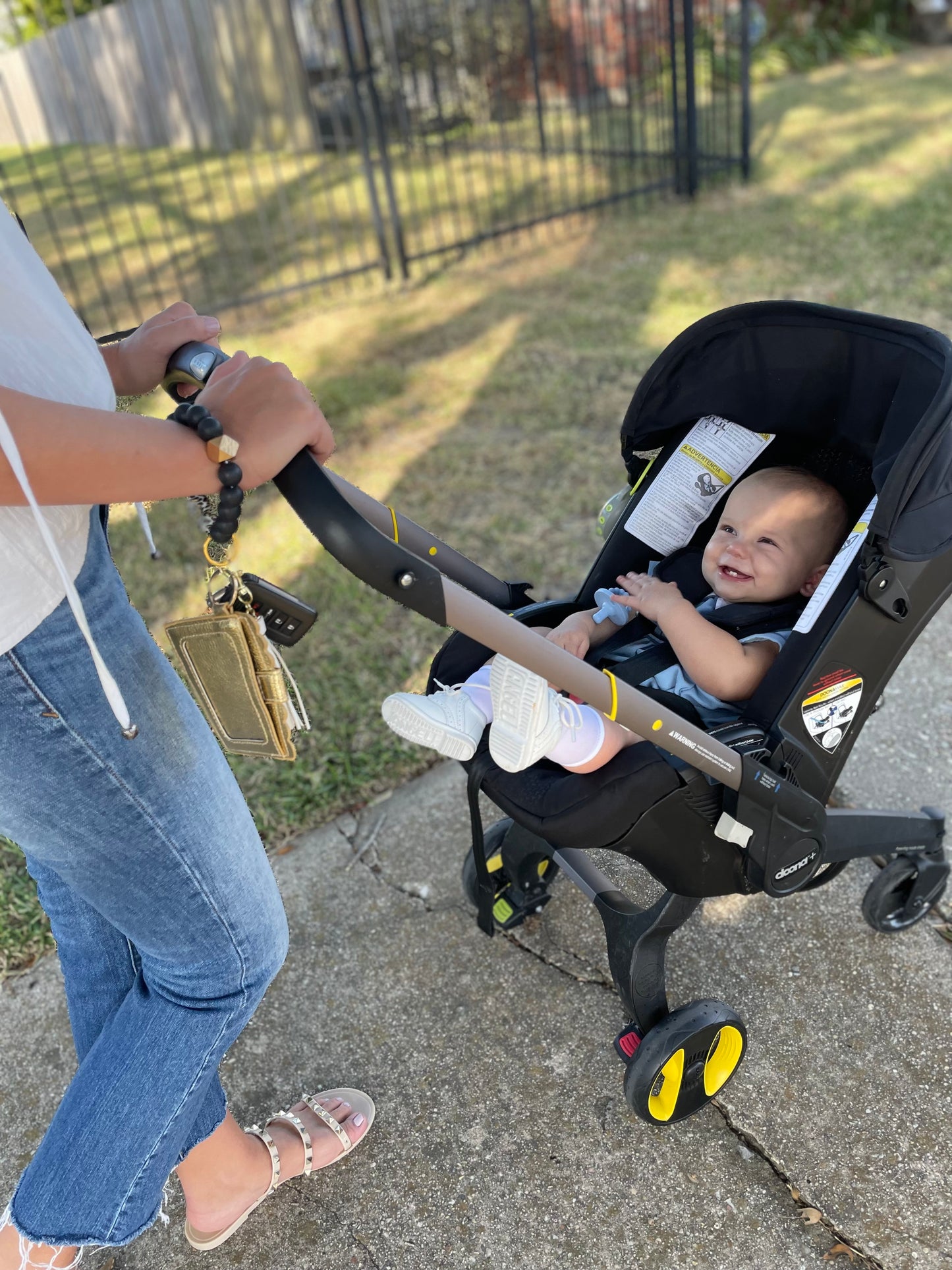 Cheetah Girl Wristband Keychain