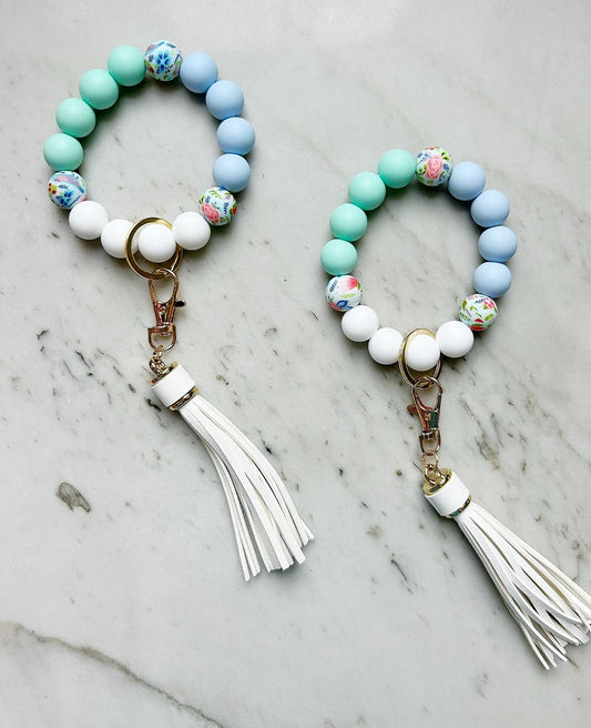 Garden Party Wristband Keychain