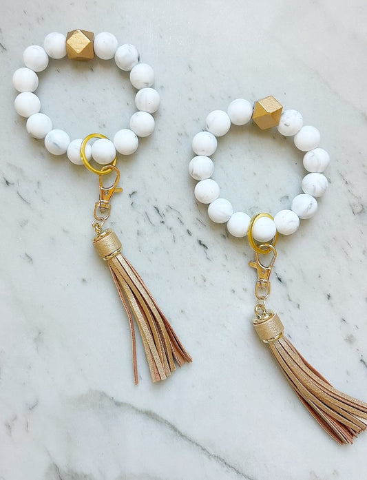 Marble•ous Wristband Keychain