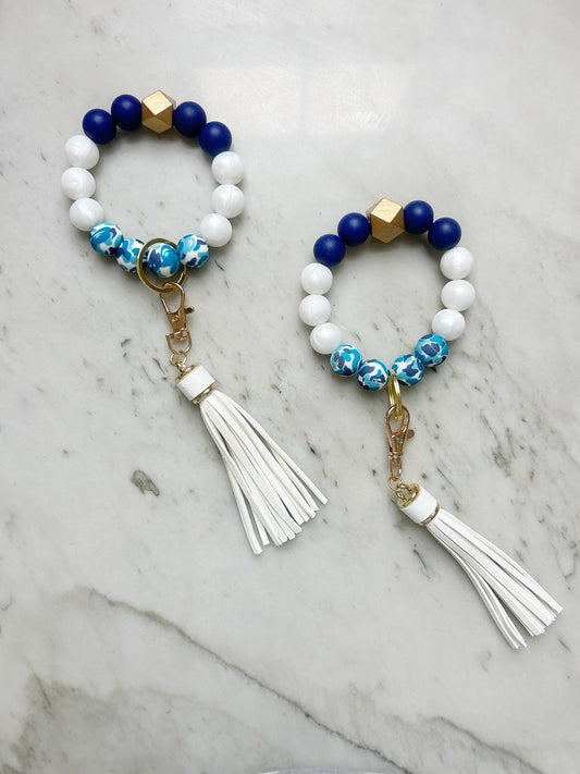 Ocean Breeze Wristband Keychain
