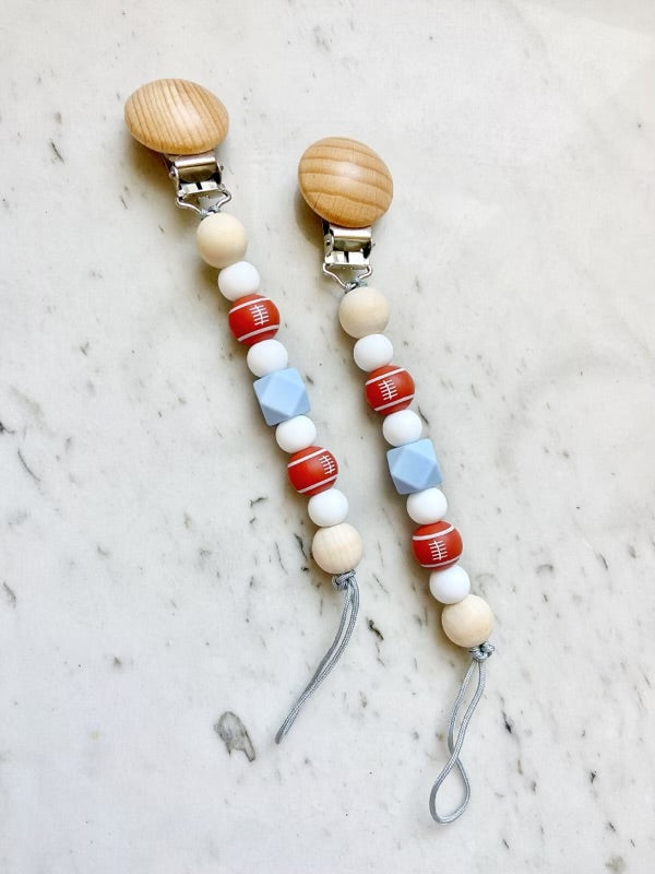 Pacifier Clips: Sports Edition Collection