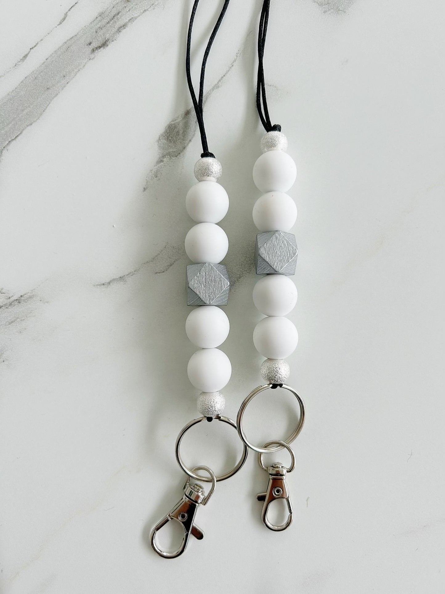 Classic Silver Lanyard