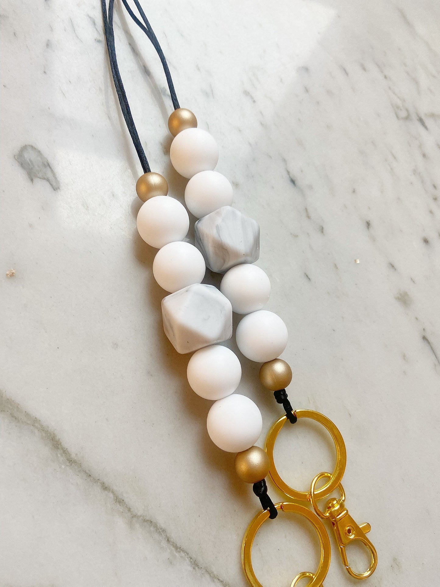Classic Marble Lanyard