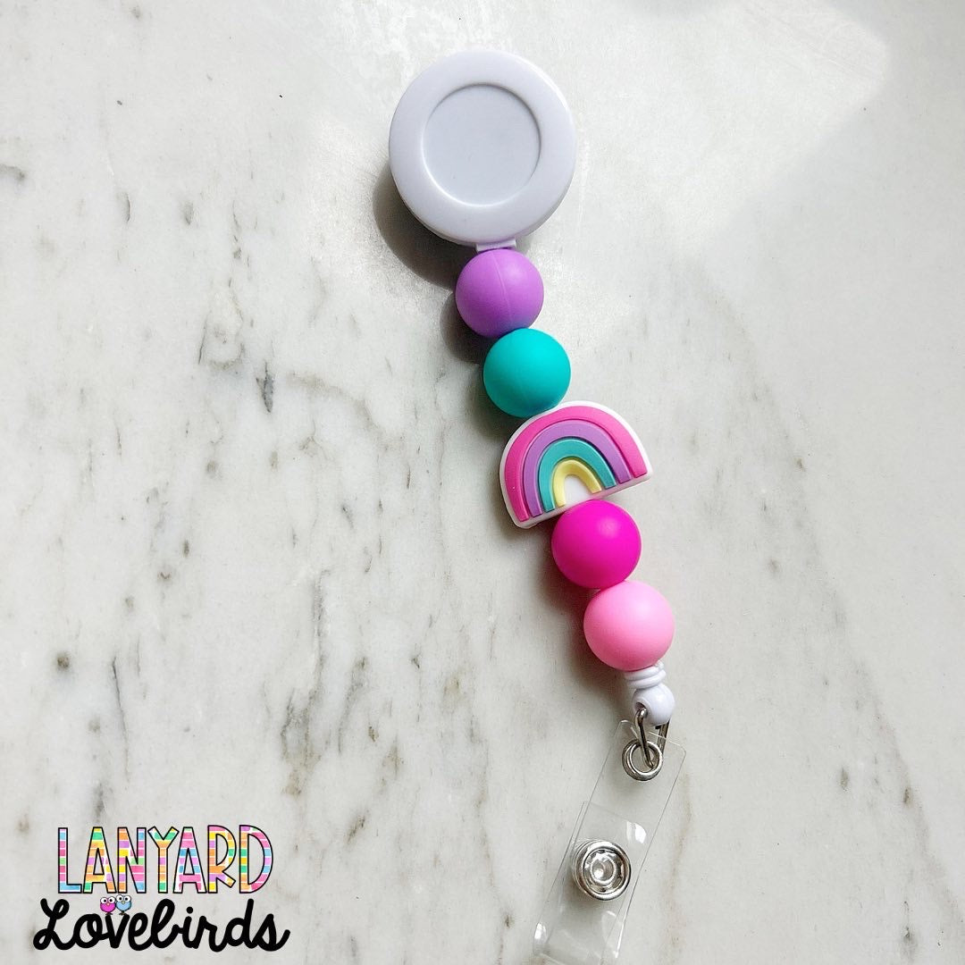 Rainbow Bright Badge Reel