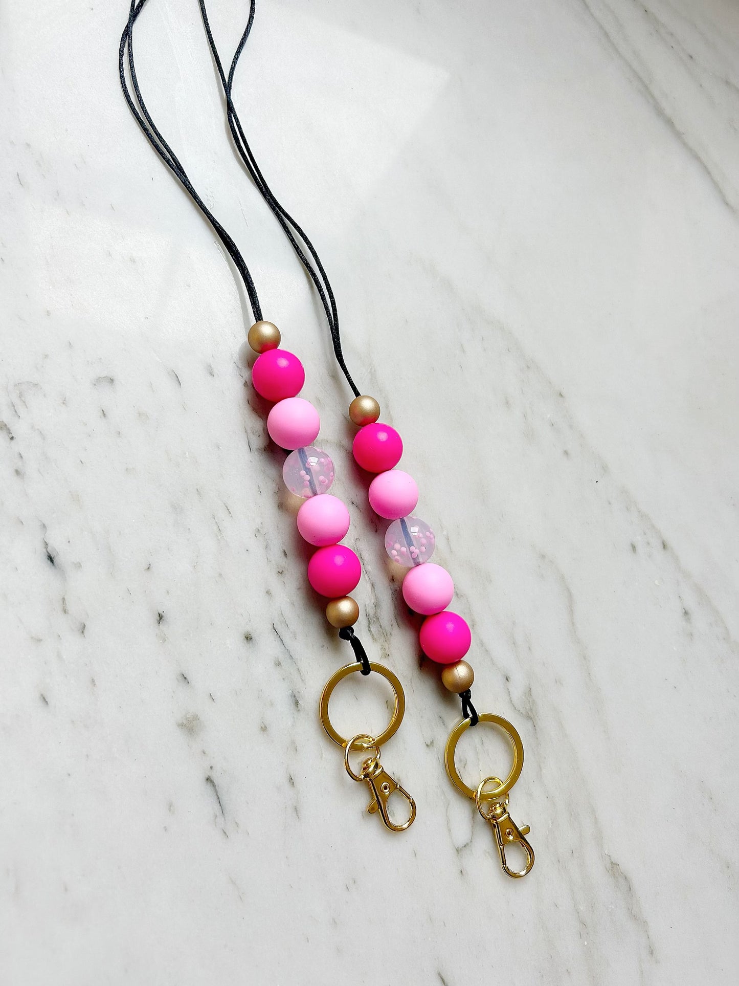 Pink Pop Lanyard