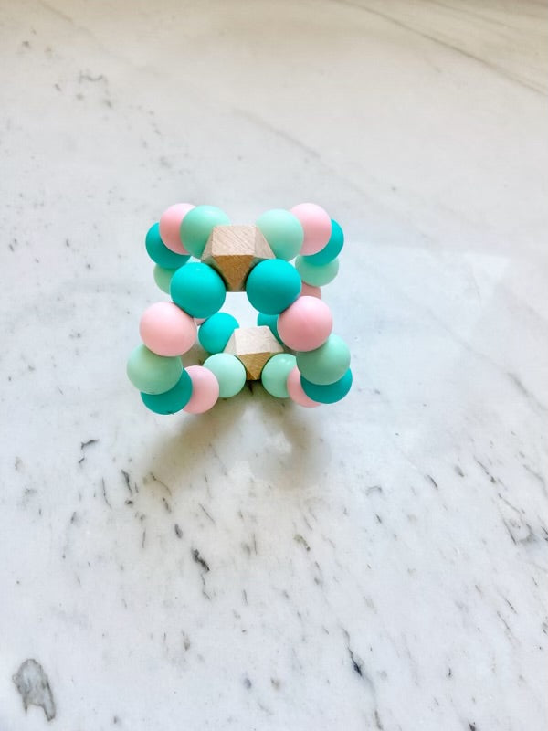 Teether Toy: Pastel Palette Collection