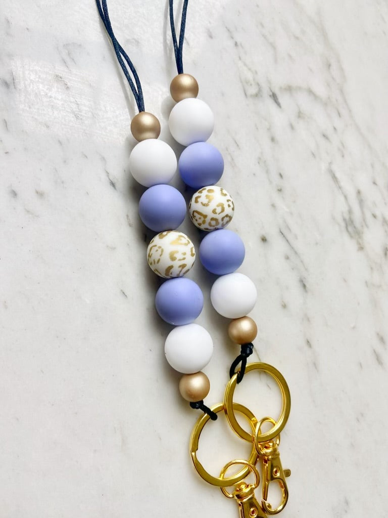 Poppin' Periwinkle Lanyard