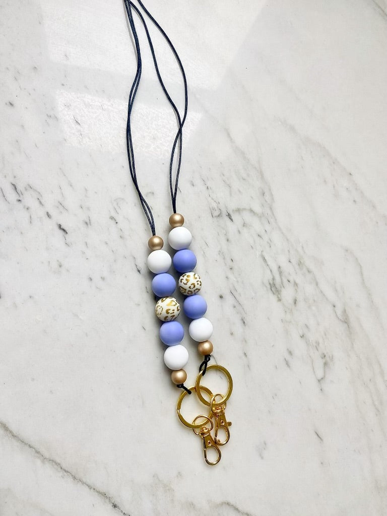 Poppin' Periwinkle Lanyard