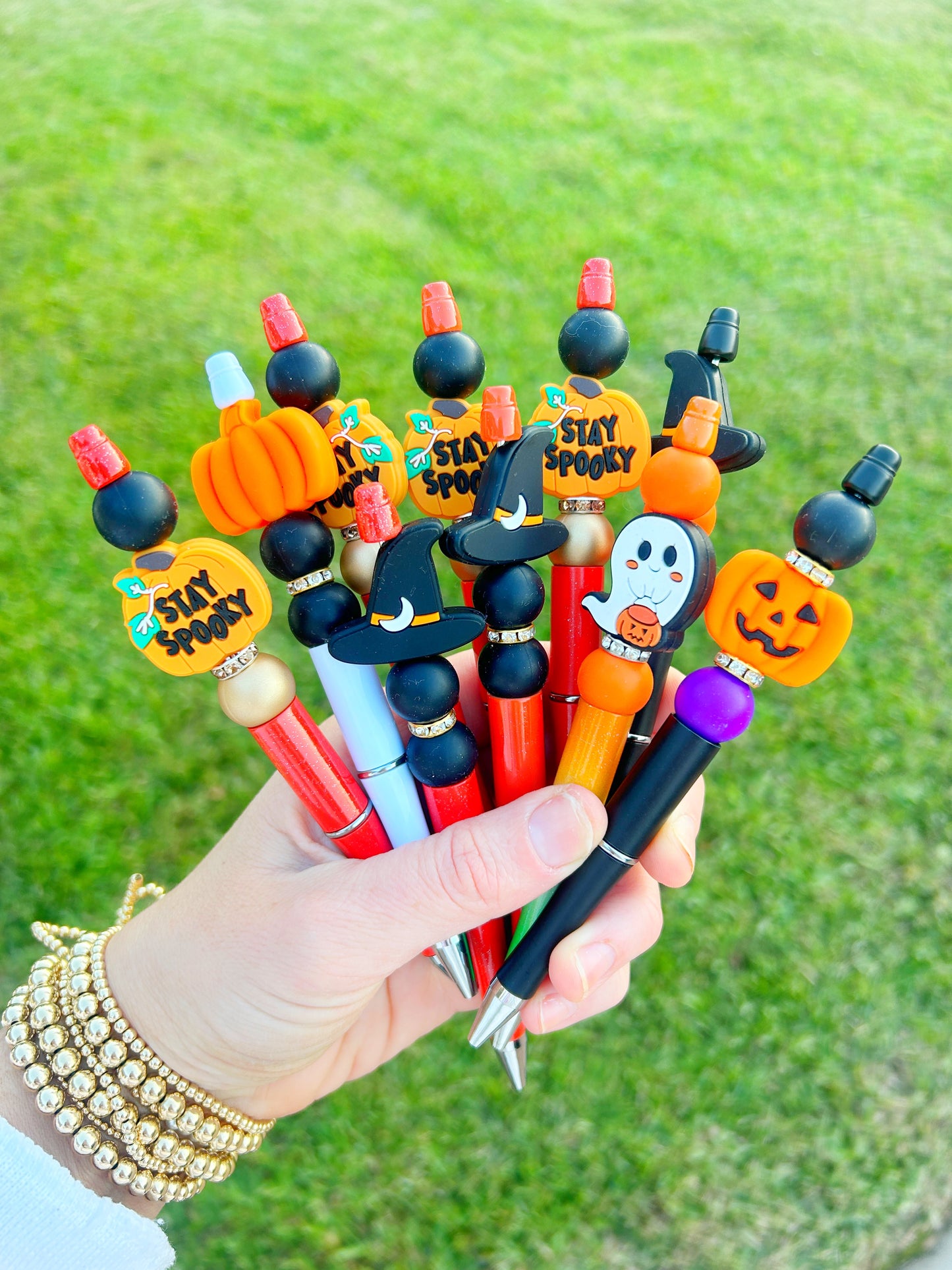 Beaded Pens: Halloween Collection