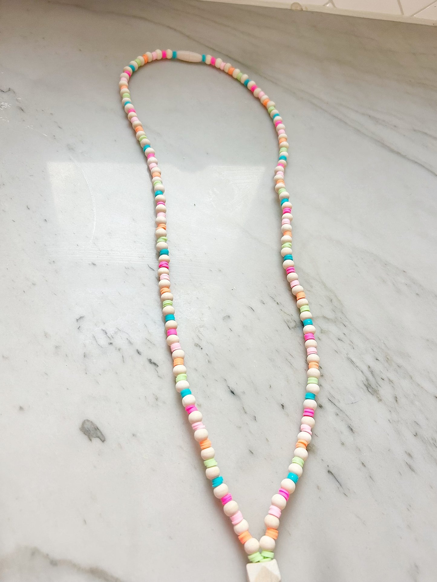 The Colorwheel Lanyard (Fully Beaded)