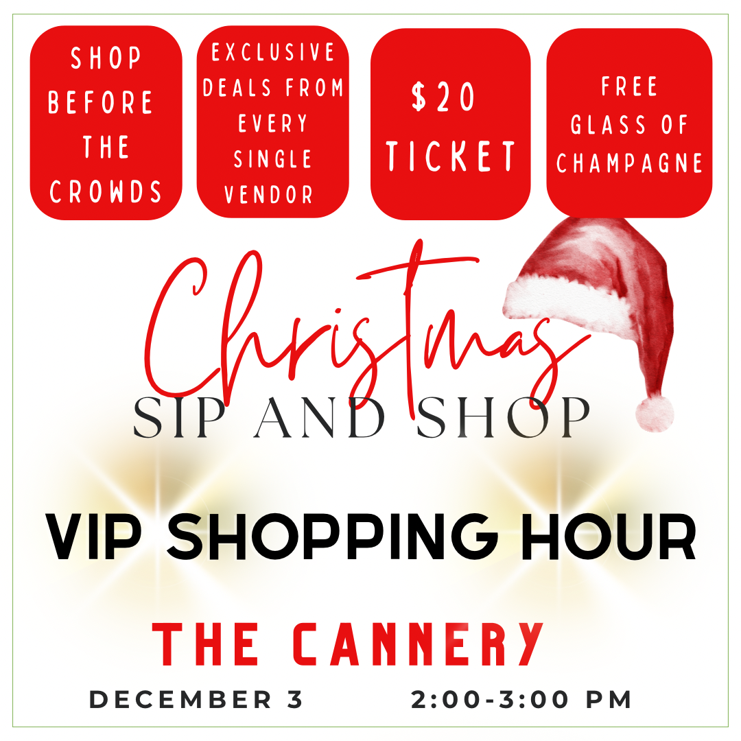 VIP Shopping Hour 2:00-3:00 PM