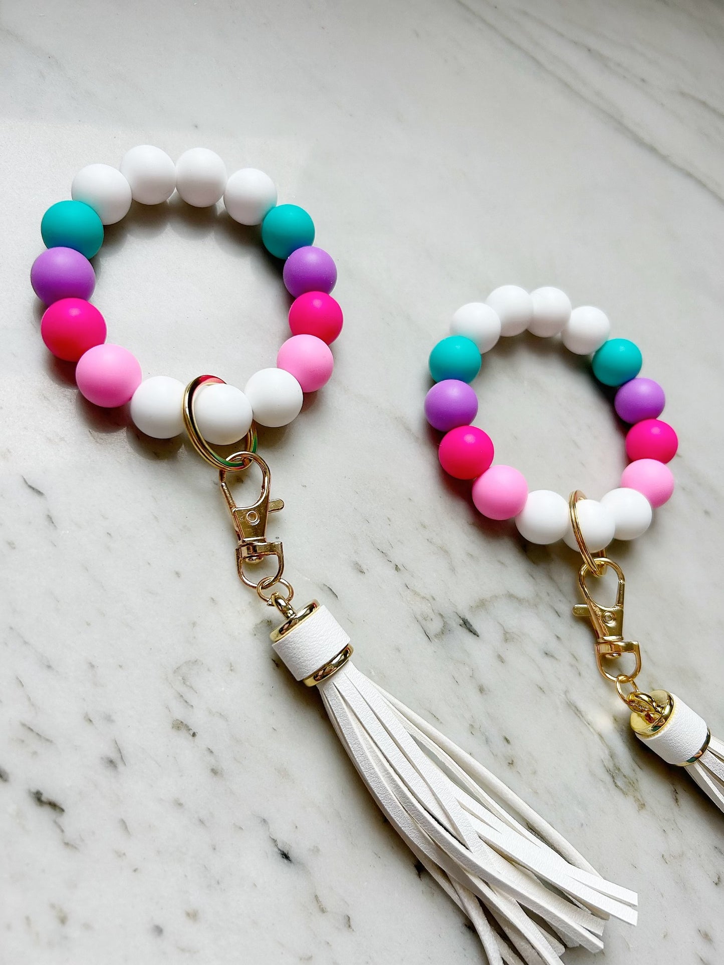 Gumdrop Wristband Keychain