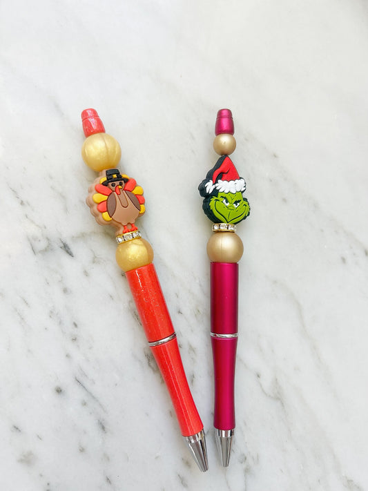 Beaded Pens: Holiday Pack